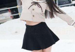 MiStar魅妍社 – 雪千紫全套校服写真，校园的气息仿佛在唤醒我的青春。