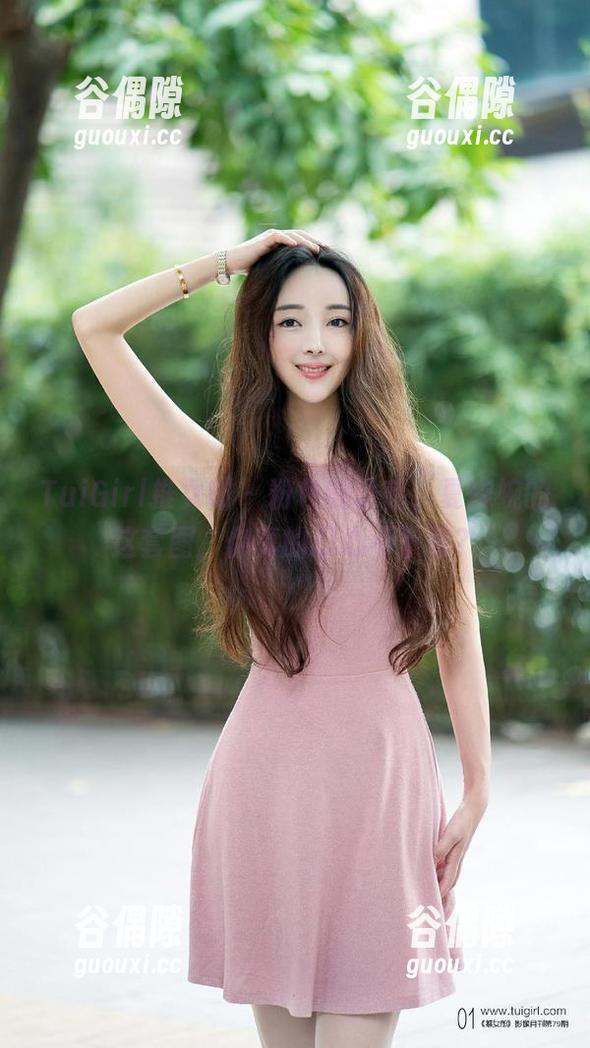 TuiGirl推女郎 - 粉色的诱惑，夏婉婉的这套图，你真的忍心不下载？