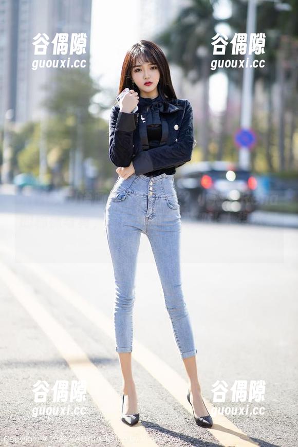XIAOYU语画界 - 无圣光？小海臀Rena的棉袜写真，原图里每一处都让人想这里想那里。